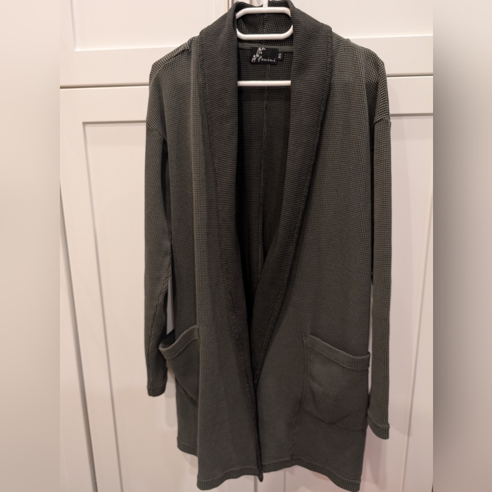 Fenini Cozy Open Waffle Jacket